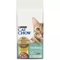 CAT CHOW SPECIAL CARE HAIRBALL CONTROL для взрослых кошек для вывода шерсти (15 кг)