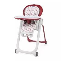 Стульчик для кормления Chicco Polly Progres 5, red