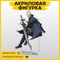 Фигурка из акрила статуэтка Игра Devil May Cry Неро 15х12см