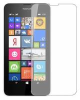 Nokia Lumia 630 Dual SIM защитный экран Гидрогель Прозрачный (Силикон) 1 штука