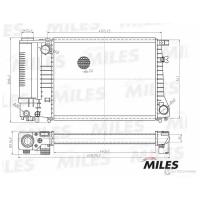 ACRM126 MILES Радиатор BMW E30 316/318 M/T 88-92