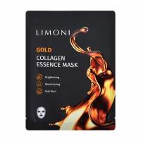 Маска для лица Limoni Gold Collagen Essence Mask, 23гр