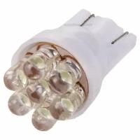 SKYWAY S08202023 Лампа диод T10(W5W) 24V 7LED диодов 1-конт Белая Салон, габариты, номер, стопы min2; SKYWAY