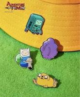 Время Приключений набор фигурок значков Adventure Time