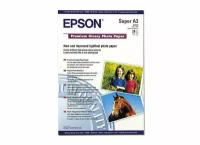 Фотобумага EPSON Premium Glossy Photo Paper A3+ (C13S041316)