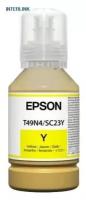 Epson Картридж оригинальный Epson T49N4/SC23Y C13T49N400 T49N400 желтый Dye Sublimation 140 мл