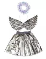 Карнавальный набор "Ангел", 3 предмета: ободок, крылья, юбка