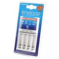 Зарядное устройство для аккумуляторов Panasonic eneloop Smart&Quick Charger White (BQ-CC55E WHITE)