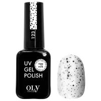 Olystyle Гель-лак для ногтей OLS UV, перепелиное яйцо, тон 123 egg milk