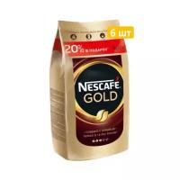 Кофе молотый в растворимом Nescafe Gold, 6 шт по 900 гр