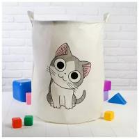 Корзина для игрушек «Котик»