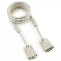 Кабель DVI 1.8м BION BNCC-DVI2-6C круглый белый