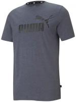 Футболка Puma Ess Heather Tee Серый L 58673606