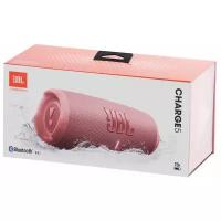 JBL Динамик JBL Портативная акустическая система JBL Charge 5 розовая