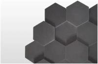 Акустический поролон ECHOTON Hexagon (чёрный, 12 шт.)