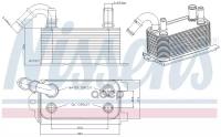 90661 NISSENS Радиатор масляный FORD FIESTA VI (CB1) (08-) 1.4 EFi VOLVO S80 06-