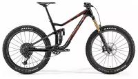 Велосипед Merida One-Sixty MetalRIDA MetallicBlack/RedLightning 2019