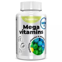 Витамины для мужчин, 60 табл, Quamtrax Nutrition Mega Vitamins for Men, витаминно-минеральный комплекс для поддержки мужского здоровья