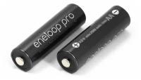 Аккумуляторы (2шт) PANASONIC HR6 AA eneloop Pro Ni-MH 2500mAh