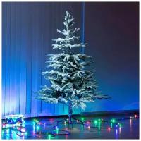 Искусственная новогодняя ёлка в снегу Зимняя сказка, 140 см