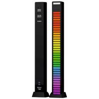 Светодиодная подсветка RGB D09 эквалайзер для музыки, черный