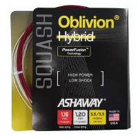 Струна для сквоша Ashaway 11m Oblivion Squash Hybrid, Red/White, 1.15-1.20