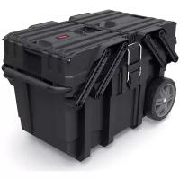Ящик-тележка KETER Cantilever mobile cart job box 17203037, 64.6x37.3x41 см, 25'', черный
