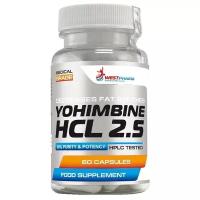 WestPharm Yohimbine HCL 2.5 60 капс (WestPharm)