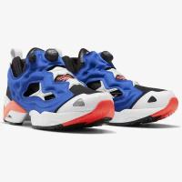 Кроссовки Reebok Instapump Fury 95 core black/collegiate royal/neon cherry, синий 8 US