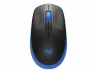 Мышь Logitech M190 черный/синий (910-005914)