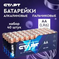 Батарейки старт LR6-B40 АА (LR6) 40 шт