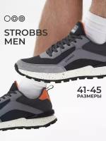 Кроссовки STROBBS, полнота R, размер 42, серый