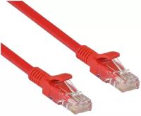 Патч-корд UTP CAT5e 0.3м Exegate EX258666RUS RJ-45 кабель - красный