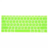 Накладка на клавиатуру Viva для Macbook 12/Pro 13/15 2016 - 2019, без Touch Bar, US, силиконовая, зеленая