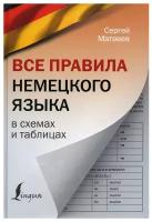 Все правила немецкого языка в схемах и таблицах (Матвеев С.А.)