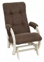 Кресло-качалка IMPEX Модель 68, 55 x 88 см, цвет: дуб шампань/verona brown