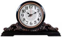 Часы настольные 43х25 см, корпус черный с медью "Классика" "Рубин" 4225-002 (10)