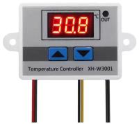 Терморегулятор термостат контроллер температуры техметр XH-W3001 24V/240W (Серый)