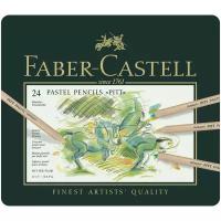 Faber-Castell Пастельные карандаши Pitt 24 цвета, 112124 разноцветный