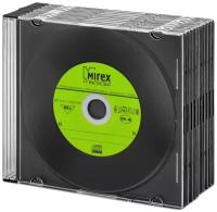 Диск Mirex CD-R 700Mb MAESTRO Vinyl (пластинка) slim 10 шт