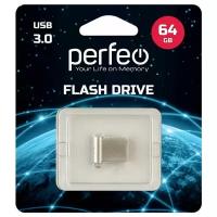 Флеш Perfeo USB 3.0 64GB M06 Metal Series