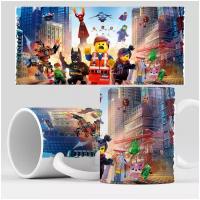 Кружка RocketCup с принтом "Лего Фильм" фильм Lego Movie Кружка Лего Детская кружка с рисунком Кружка для чая