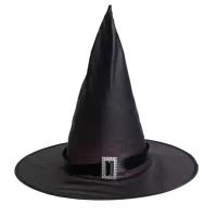 Карнавальная шляпа "Колдунья" с диодами, черный 6916755