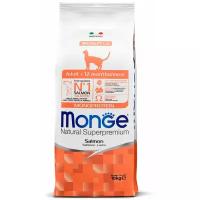 Cухой корм Monge Cat Speciality Line Monoprotein Adult для взрослых кошек, из лосося 10 кг