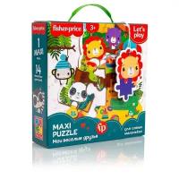 Пазлы Maxi Puzzle Fisher-Price "Мои веселые друзья"