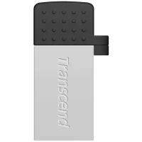 Флеш-накопитель USB 64GB Transcend JetFlash 380S (USB+microUSB) for Android smartphones