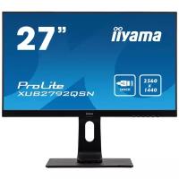 Монитор жидкокристаллический Iiyama Монитор LCD 27 [16:9] 2560х1440(WQHD) IPS, nonGLARE, 350cd/m2, H178°/V178°, 1000:1, 80M:1, 1,07 миллиардов цветов