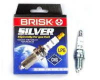 Свеча зажигания дв.4216, 4213 ЕВРО-3/ВАЗ (8 кл.инж) под ГБО, BRISK Silver LR15YS-9 (1 шт.)