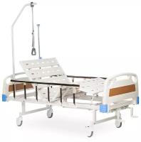 Кровать медицинская механическая функциональная Армед SAE-105-B с принадлежностями (Четырехсекционное ложе) для лежачих больных