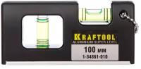 KRAFTOOL Mini-Pro 100 мм, Магнитный компактный уровень (1-34861-010)